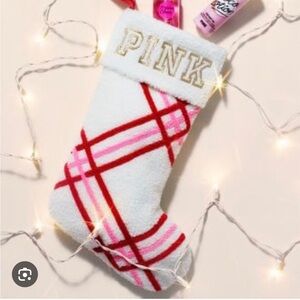 Victoria's Secret PINK Holiday Stocking (Stripe)